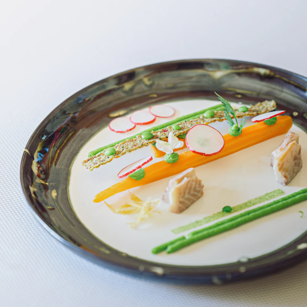 Composición gastronómica vegetal, imagen provisional tres